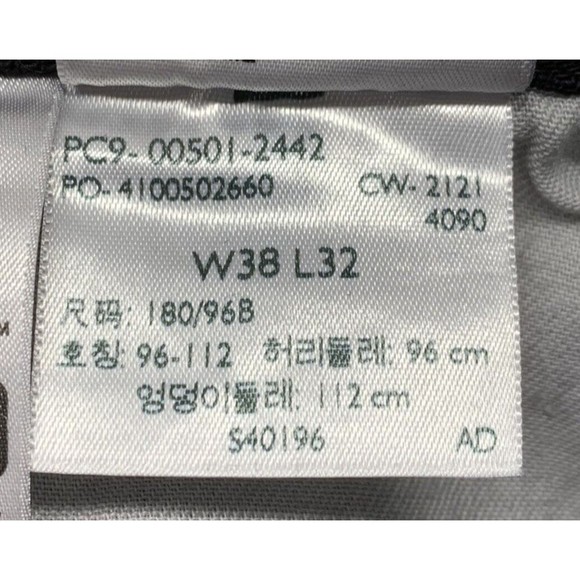 Levi's Strauss 501 Denim Jeans Men's Size 38X32 Black Button Fly Straight Dark - Picture 15 of 16